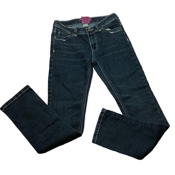 Vigoss GIRLS Jeans Peace Sign Design 12 - Picture 1 of 6